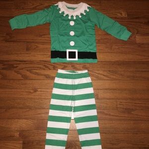 Kids / Infant / Toddler Elf Christmas pajamas, pjs
